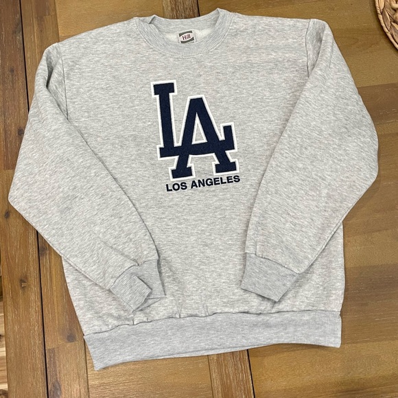 LA. Los Angelos grey sweat shirt size small - Picture 3 of 6